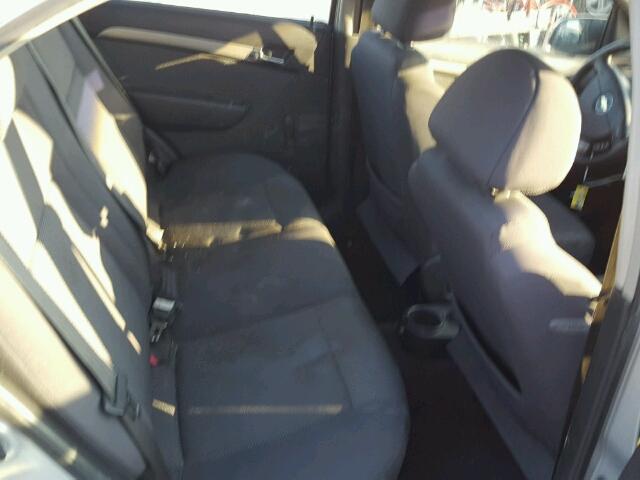 KL1TD56667B071591 - 2007 CHEVROLET AVEO BASE Gümüş foto 6