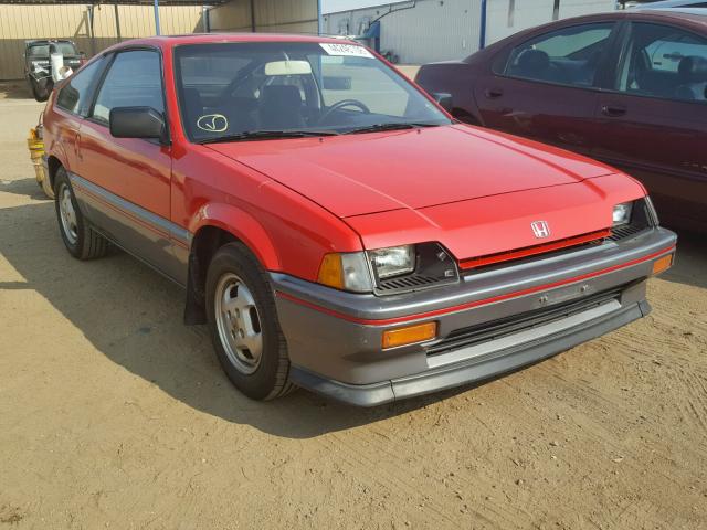 JHMAF5333FS024083 - 1985 HONDA CIVIC 1500 RED photo 1