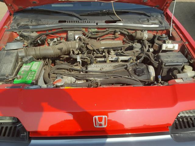 JHMAF5333FS024083 - 1985 HONDA CIVIC 1500 RED photo 7