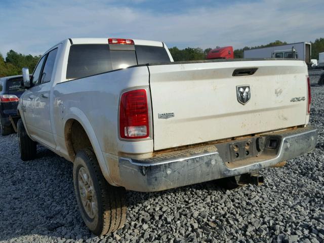 3C6UR5FL0HG759364 - 2017 RAM 2500 LARAM WHITE photo 3