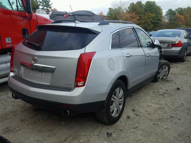 3GYFNGE3XCS540485 - 2012 CADILLAC SRX SILVER photo 4