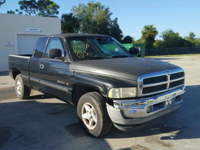 3B7HC12Y3XG211606 - 1999 DODGE RAM 1500 BLACK photo 1