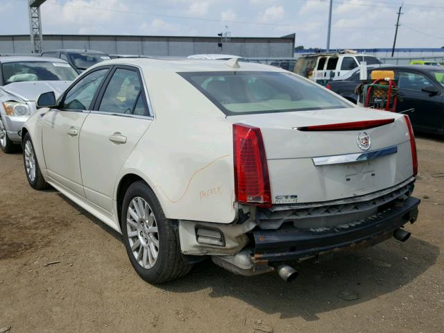 1G6DE5EGXA0150546 - 2010 CADILLAC CTS LUXURY TAN photo 3