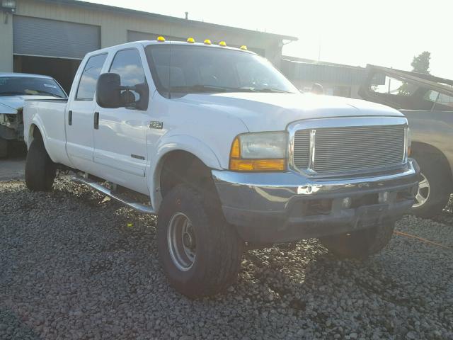 3FTSW31F71MA59282 - 2001 FORD F350 WHITE photo 1