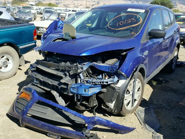 1FMCU0F79GUA67961 - 2016 FORD ESCAPE BLUE photo 2