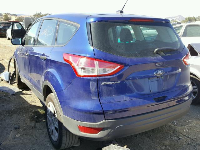 1FMCU0F79GUA67961 - 2016 FORD ESCAPE BLUE photo 3