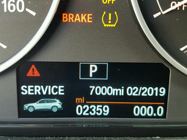 WBXHT3C34J5K31590 - 2018 BMW X1 XDRIVE2 BLUE photo 8