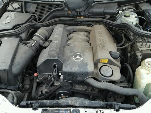 WDBJF65J22B480328 - 2002 MERCEDES-BENZ E 320 SILVER photo 7