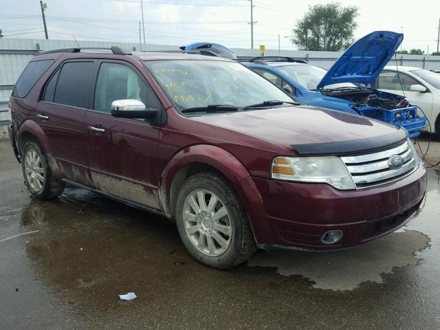 1FMDK03W08GA04737 - 2008 FORD TAURUS X L RED photo 1