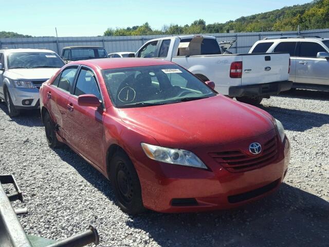 4T4BE46K48R015665 - 2008 TOYOTA CAMRY RED photo 1