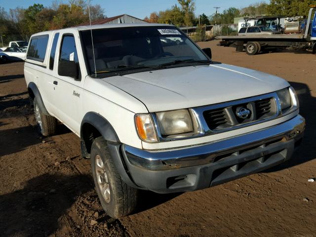 1N6DD26Y4XC324766 - 1999 NISSAN FRONTIER K WHITE photo 1