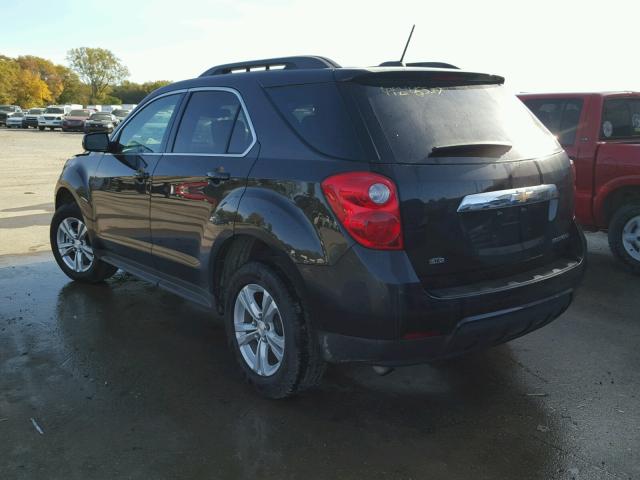 2GNALBEK7F6280055 - 2015 CHEVROLET EQUINOX LT BLACK photo 3