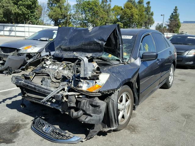 1HGCM55344A131371 - 2004 HONDA ACCORD LX CHARCOAL photo 2