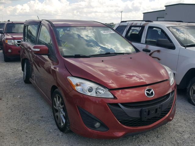 JM1CW2CL3E0163293 - 2014 MAZDA 5 TOURING RED photo 1