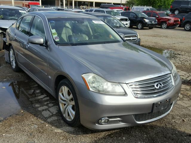 JNKBY01F18M550573 - 2008 INFINITI M45 GRAY photo 1