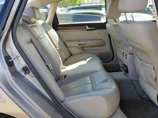 JNKBY01F18M550573 - 2008 INFINITI M45 GRAY photo 6