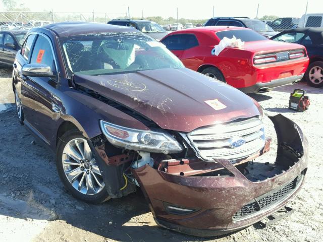 1FAHP2FW8CG120717 - 2012 FORD TAURUS BURGUNDY photo 1