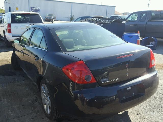 1G2ZG57BX94188026 - 2009 PONTIAC G6 BLACK photo 3