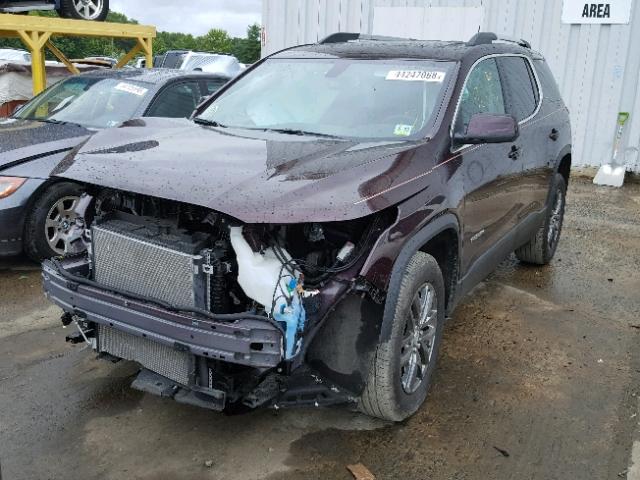 1GKKNULS8JZ173037 - 2018 GMC ACADIA SLT 栗色 照片 2
