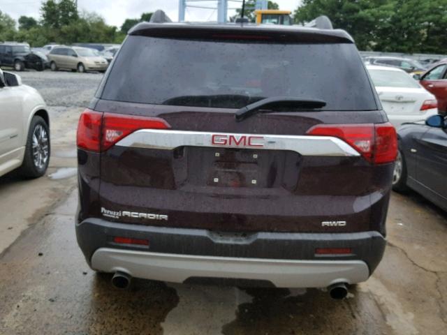 1GKKNULS8JZ173037 - 2018 GMC ACADIA SLT 栗色 照片 9