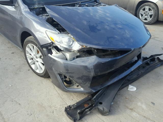 4T1BF1FK6CU154999 - 2012 TOYOTA CAMRY BASE SILVER photo 9