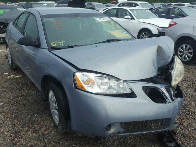 1G2ZF58B874212208 - 2007 PONTIAC G6 VALUE L BLUE photo 1