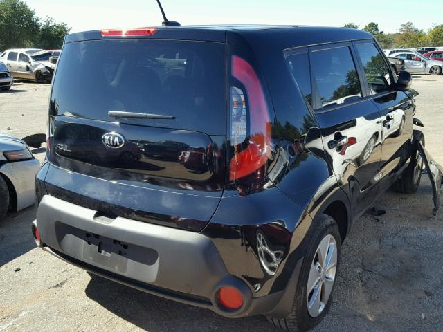 KNDJN2A22G7299669 - 2016 KIA SOUL BLACK photo 4