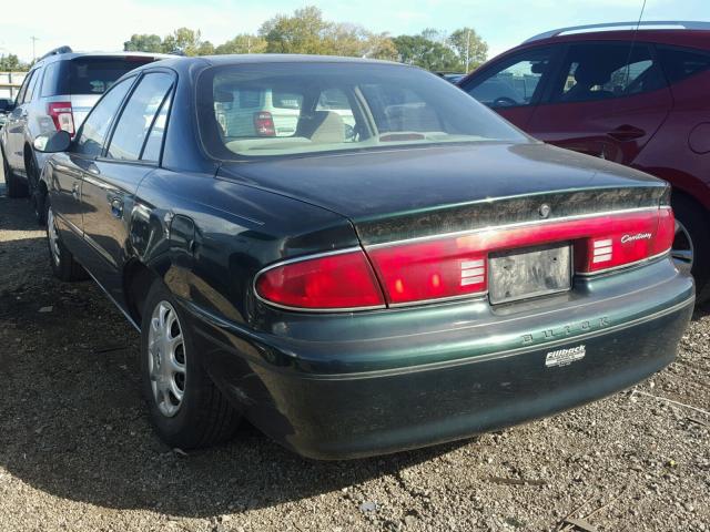 2G4WS52J631267350 - 2003 BUICK CENTURY GREEN photo 3