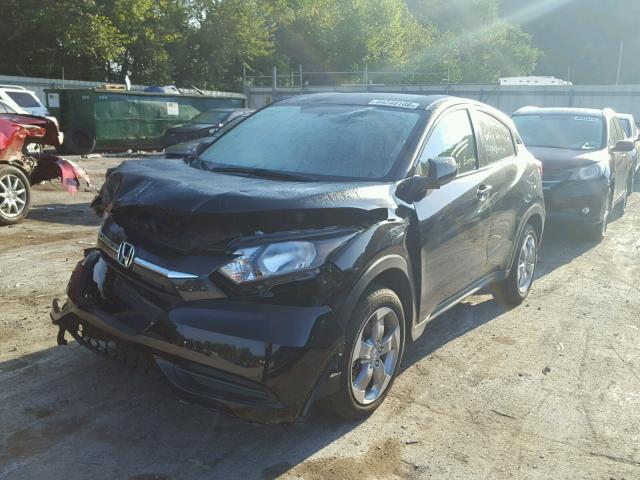 3CZRU6H31HG703072 - 2017 HONDA HR-V LX BLACK photo 2