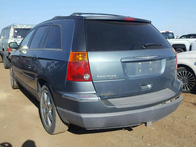 2C8GF68415R649034 - 2005 CHRYSLER PACIFICA T BLUE photo 3