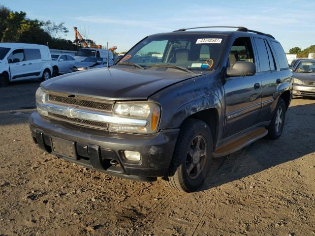 1GNDT13S532358044 - 2003 CHEVROLET TRAILBLAZE WHITE photo 2