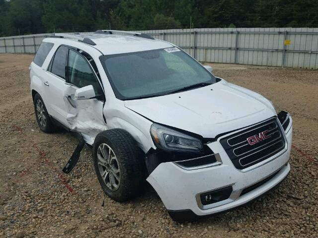 1GKKRRKD7GJ269673 - 2016 GMC ACADIA SLT WHITE photo 1