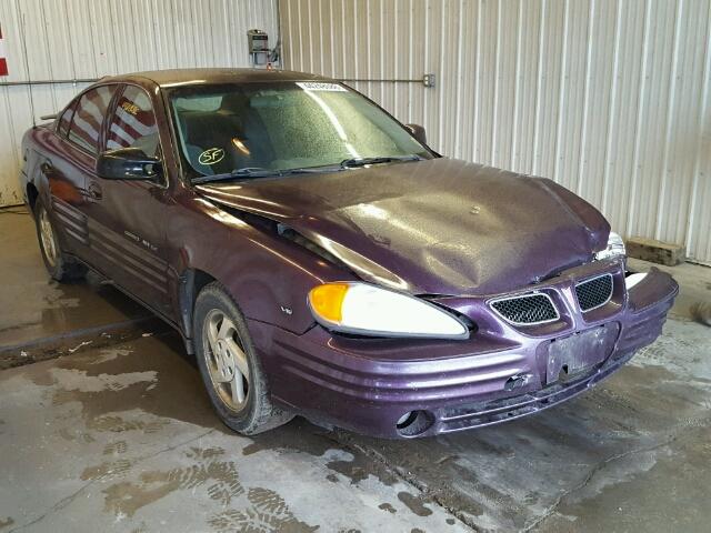 1G2NE52E7XC559605 - 1999 PONTIAC GRAND AM S იასამნისფერი ფოტო 1