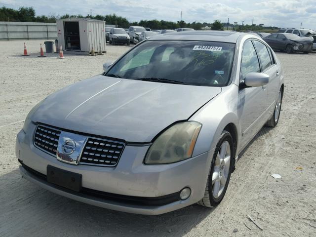 1N4BA41E46C834910 - 2006 NISSAN MAXIMA SE SILVER photo 2