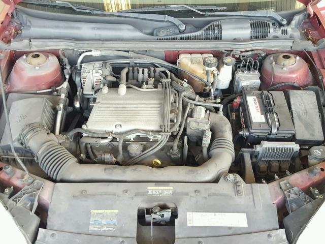 1G1ZT54805F122057 - 2005 CHEVROLET MALIBU LS Бордовый фото 7