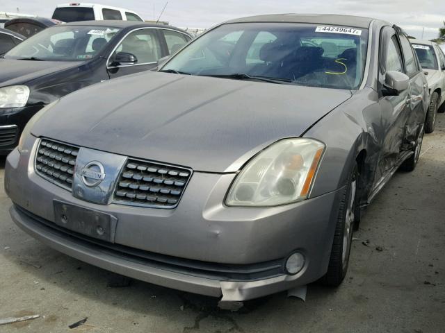 1N4BA41E26C803977 - 2006 NISSAN MAXIMA CHARCOAL photo 2