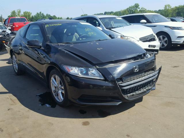 JHMZF1D47CS005096 - 2012 HONDA CR-Z BLACK photo 1