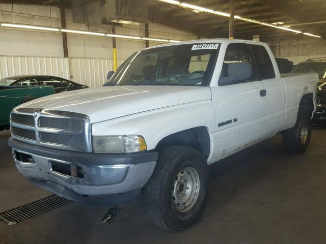 3B7HF13Y6XG230477 - 1999 DODGE RAM 1500 WHITE photo 2