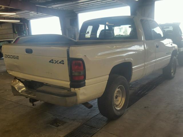 3B7HF13Y6XG230477 - 1999 DODGE RAM 1500 WHITE photo 4