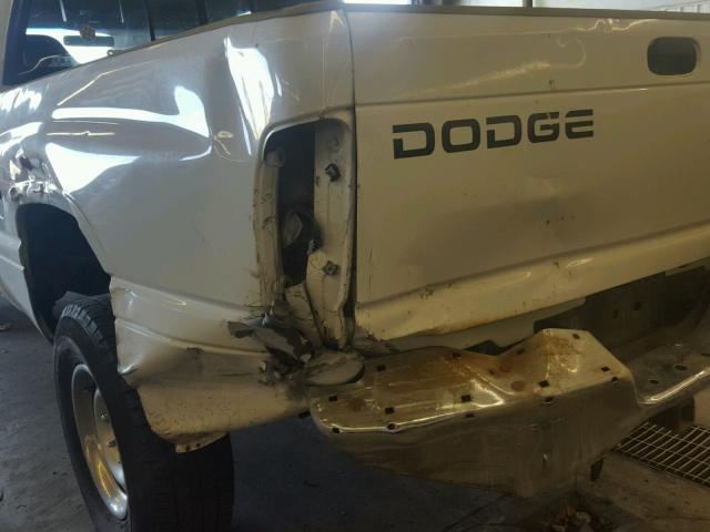 3B7HF13Y6XG230477 - 1999 DODGE RAM 1500 WHITE photo 9