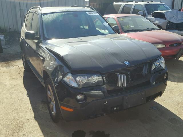 WBXPC93408WJ09448 - 2008 BMW X3 BLACK photo 1