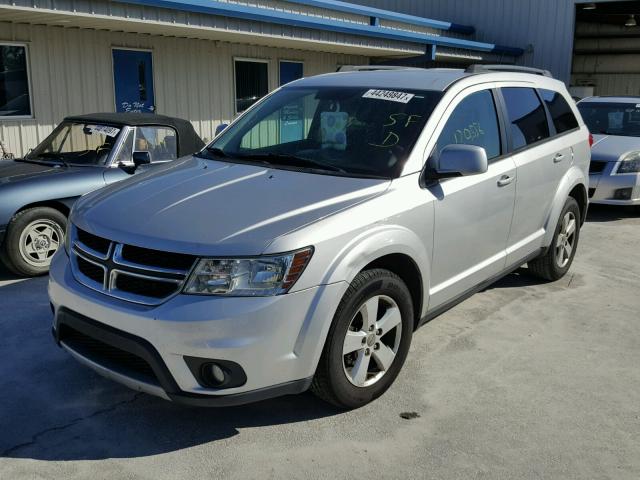 3C4PDCBG4CT196806 - 2012 DODGE JOURNEY GRAY photo 2