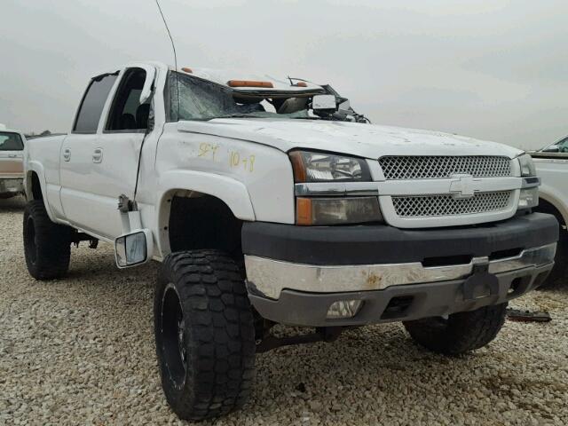 1GCHK23123F142526 - 2003 CHEVROLET SILVERADO WHITE photo 1