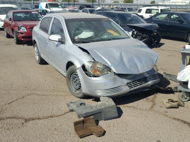 1G1AD5F56A7168672 - 2010 CHEVROLET COBALT 1LT SILVER photo 1