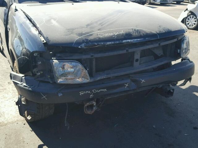 2FTRF07393CA87481 - 2003 FORD F150 SVT L BLACK photo 9