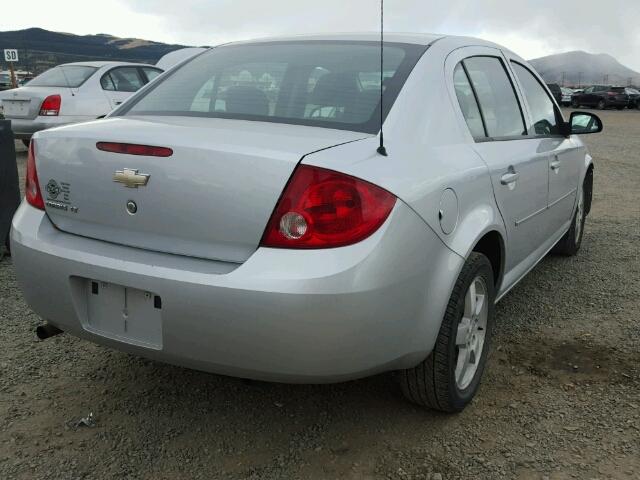 1G1AF5F56A7182808 - 2010 CHEVROLET COBALT SILVER photo 4