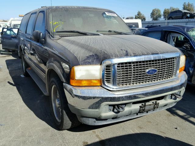 1FMNU42S9YED63696 - 2000 FORD EXCURSION BLUE photo 1