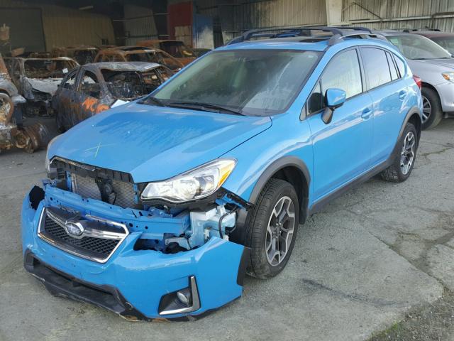 JF2GPABC9G8287150 - 2016 SUBARU CROSSTREK BLUE photo 2