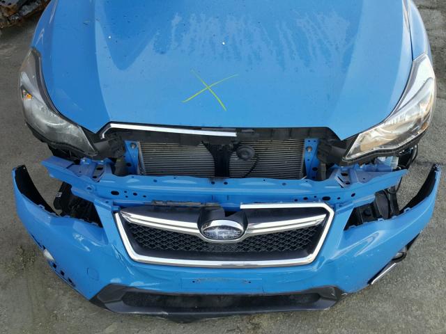 JF2GPABC9G8287150 - 2016 SUBARU CROSSTREK BLUE photo 9