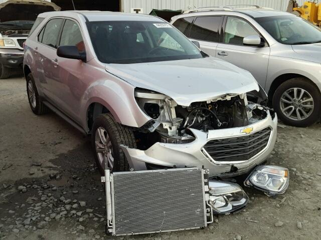 2GNALBEK6H1613099 - 2017 CHEVROLET EQUINOX LS SILVER photo 1